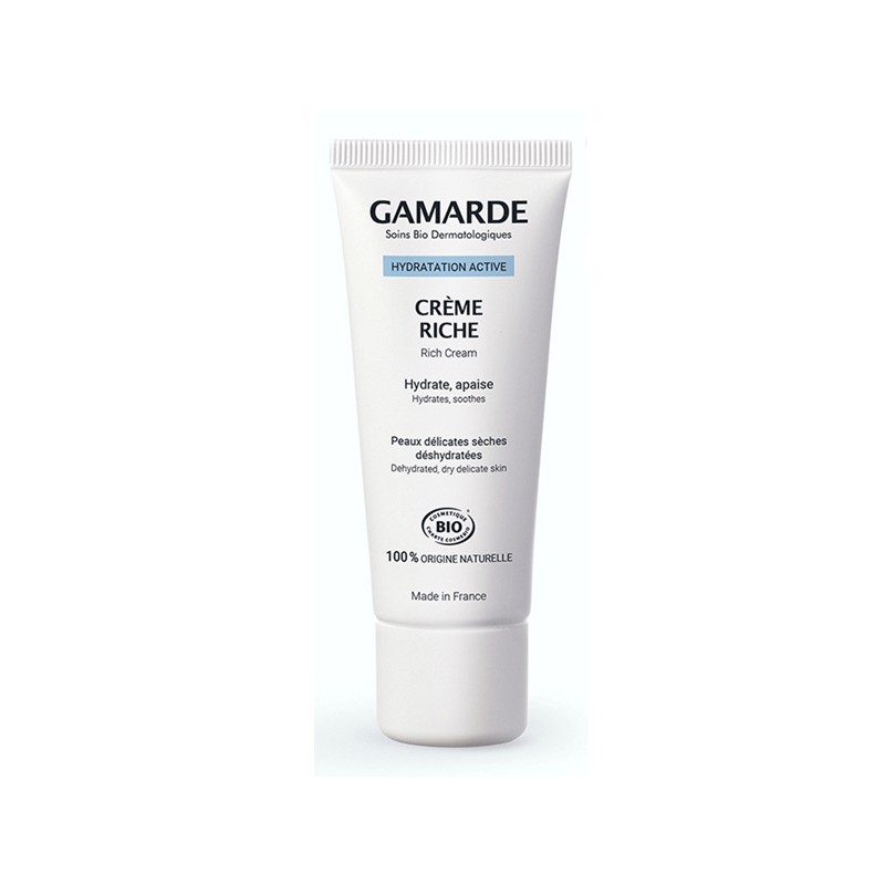 Gamarde Hydratation Active - Crème riche - 40ml