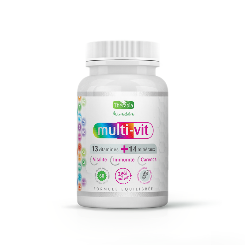 THERAPIA - MULTI-VIT - 60 GÉLULES