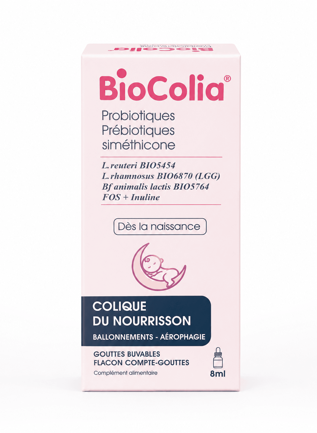 BIOCOLIA GOUTTES PROBIOTIQUES POUR BÉBÉ 8ML