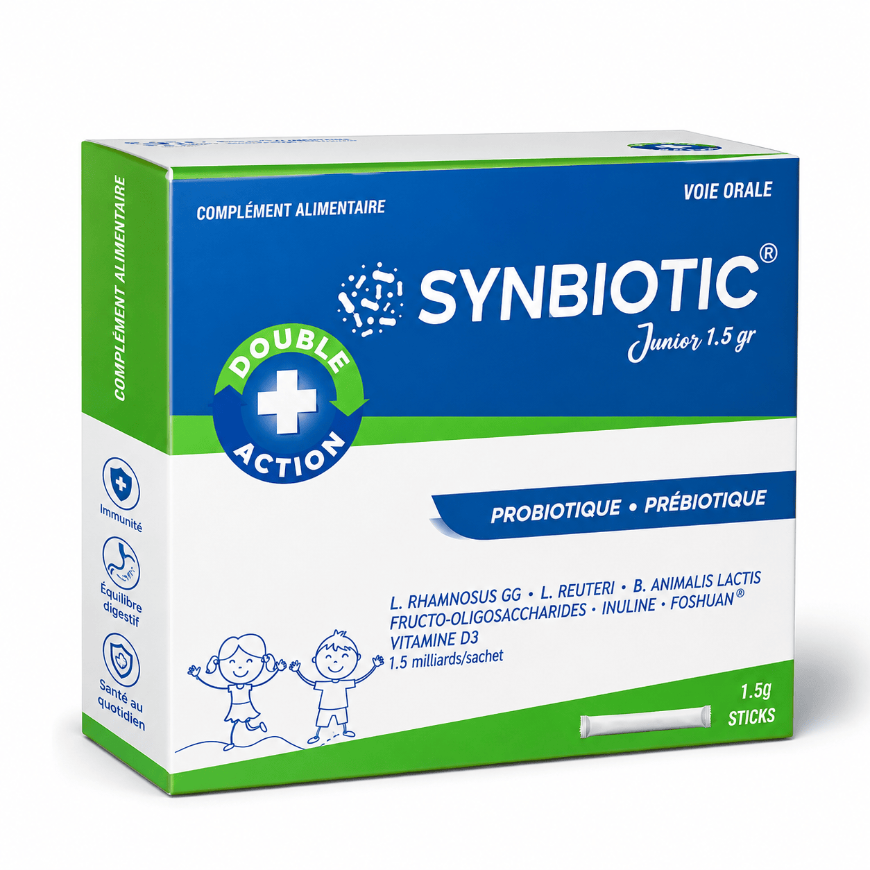 SYNBIOTIC JUNIOR TRIPLE ACTION 1.5GR
