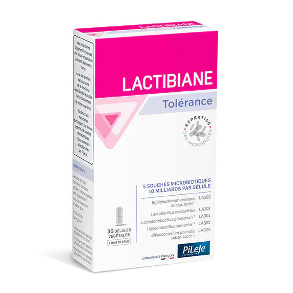 LACTIBIANE TOLERANCE 30 GELULES