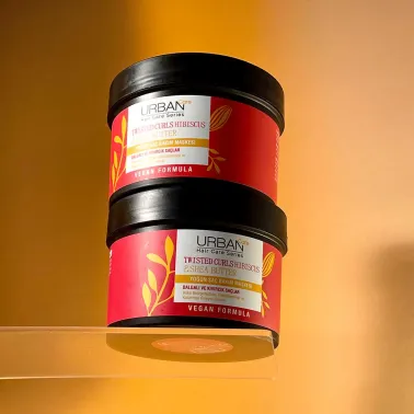 URBAN CARE CURLY HAIR MASK TWISTED CURLS BIBISCUS & SHEA BUTTER 230ML