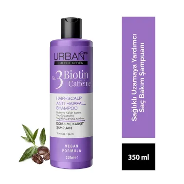 URBAN CARE SHAMPOOING ANTI CHUTE BIOTIN CAFFEINE 350ML