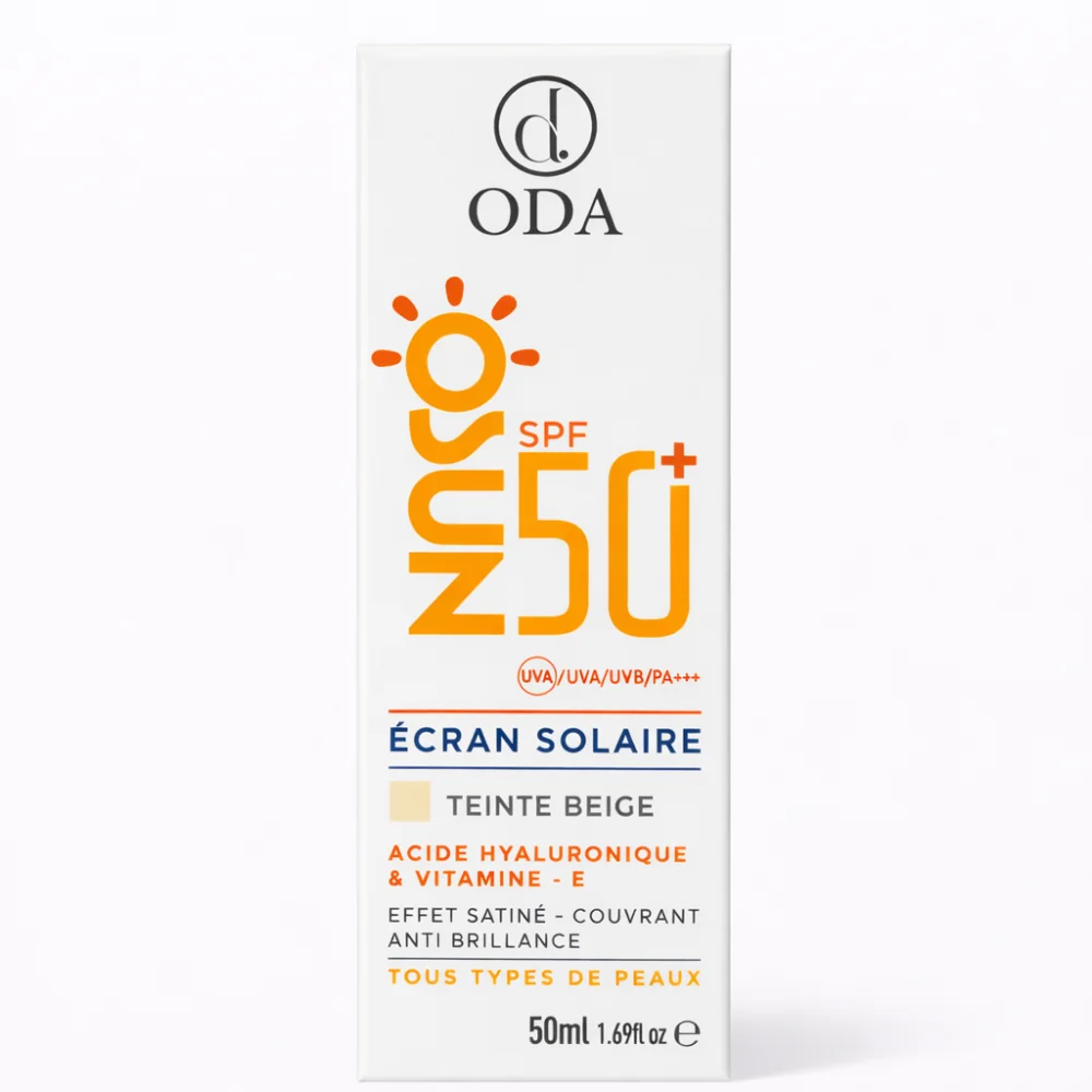 Oda Osun Ecran Solaire Teinte Beige SPF50+ 50 ml