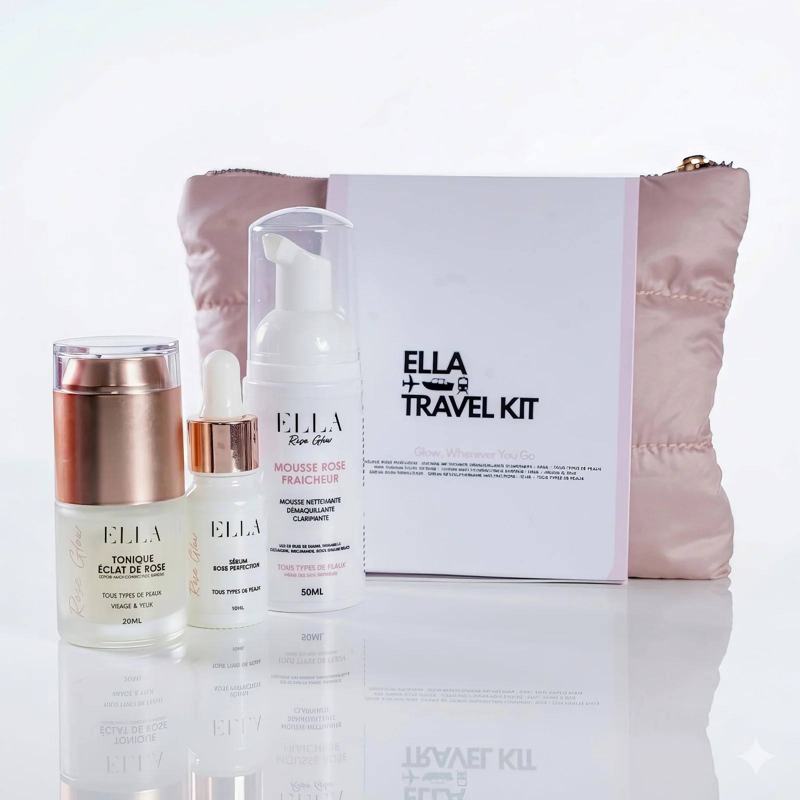 ELLA TRAVEL KIT – MINIATURES SOIN DE VISAGE