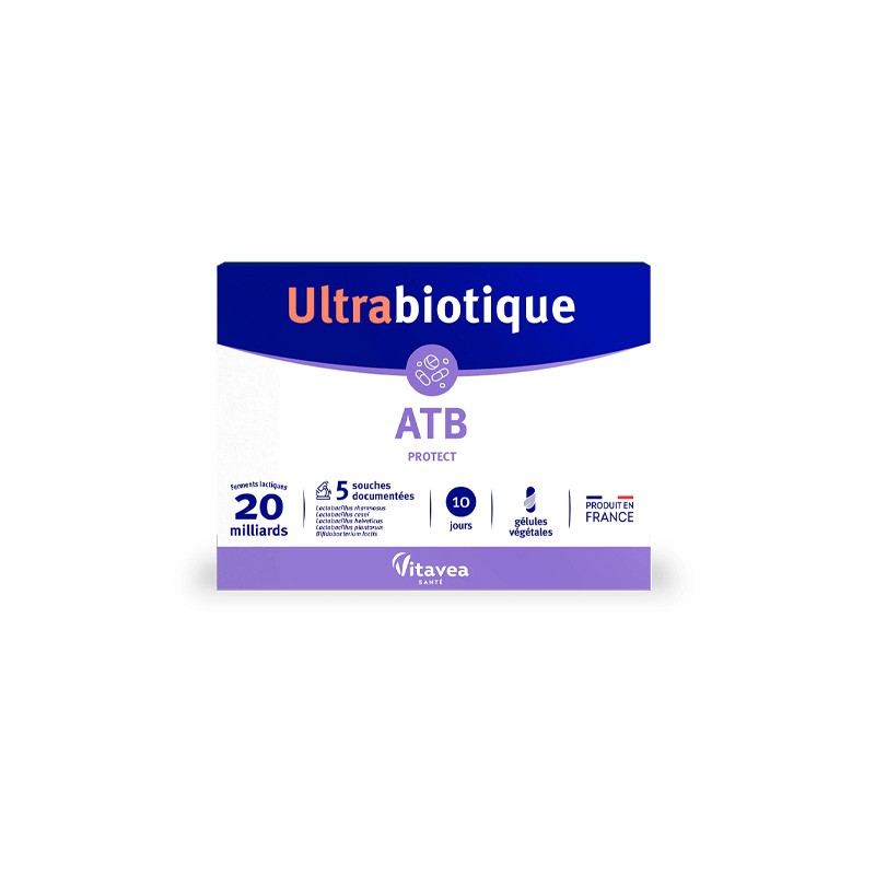 VITAVEA ULTRABIOTIQUE ATB PROTECT 10 GELULES