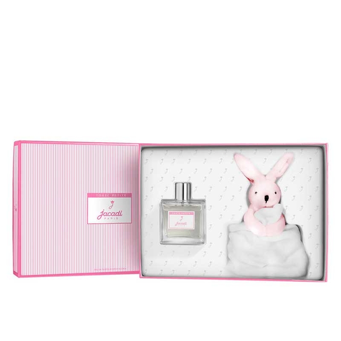 JACADI COFFERT TOUTE PETITE EAU DE TOILETTE 100ML + LAPIN