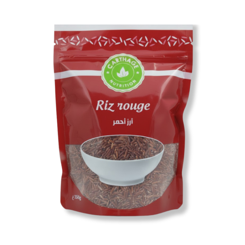 CARTHAGE NUTRITION RIZ ROUGE 350GR