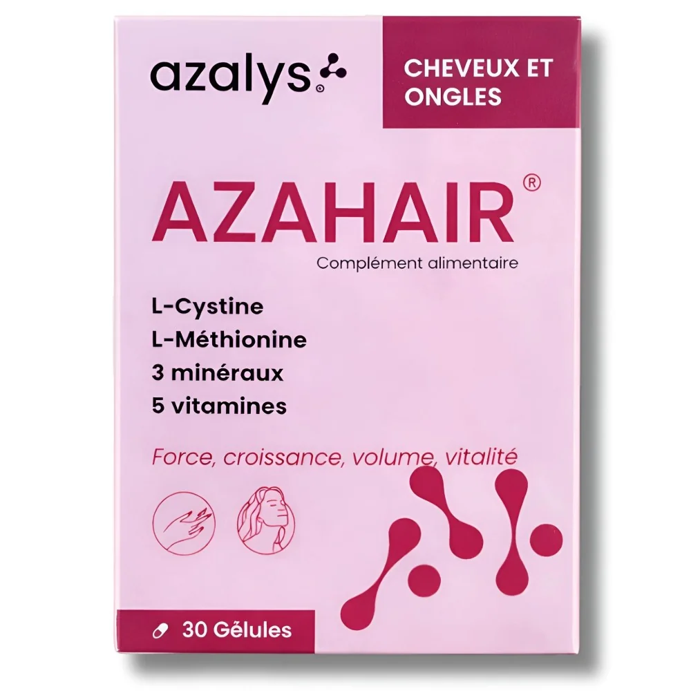COMPLEMENT ALIMENTAIRE AZALYS AZAHAIR 30 GELULES