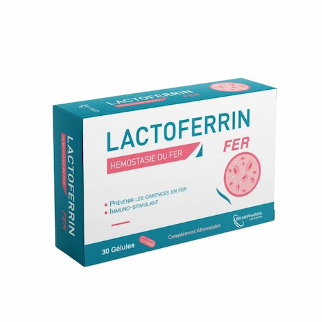 LACTOFERINE FER BOITE 30 CAPSULES