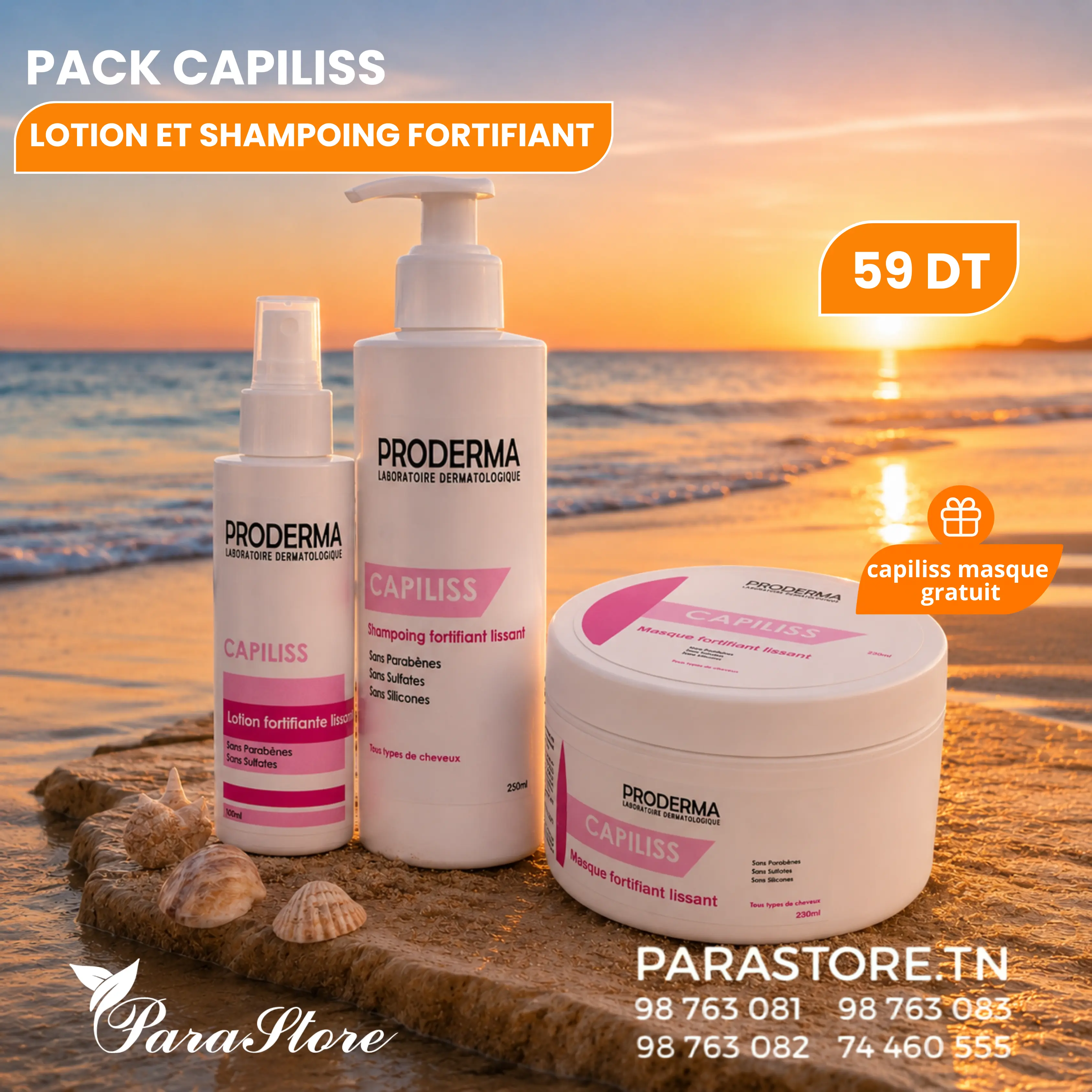 PRODERMA PACK CAPILISS FORTIFIANT