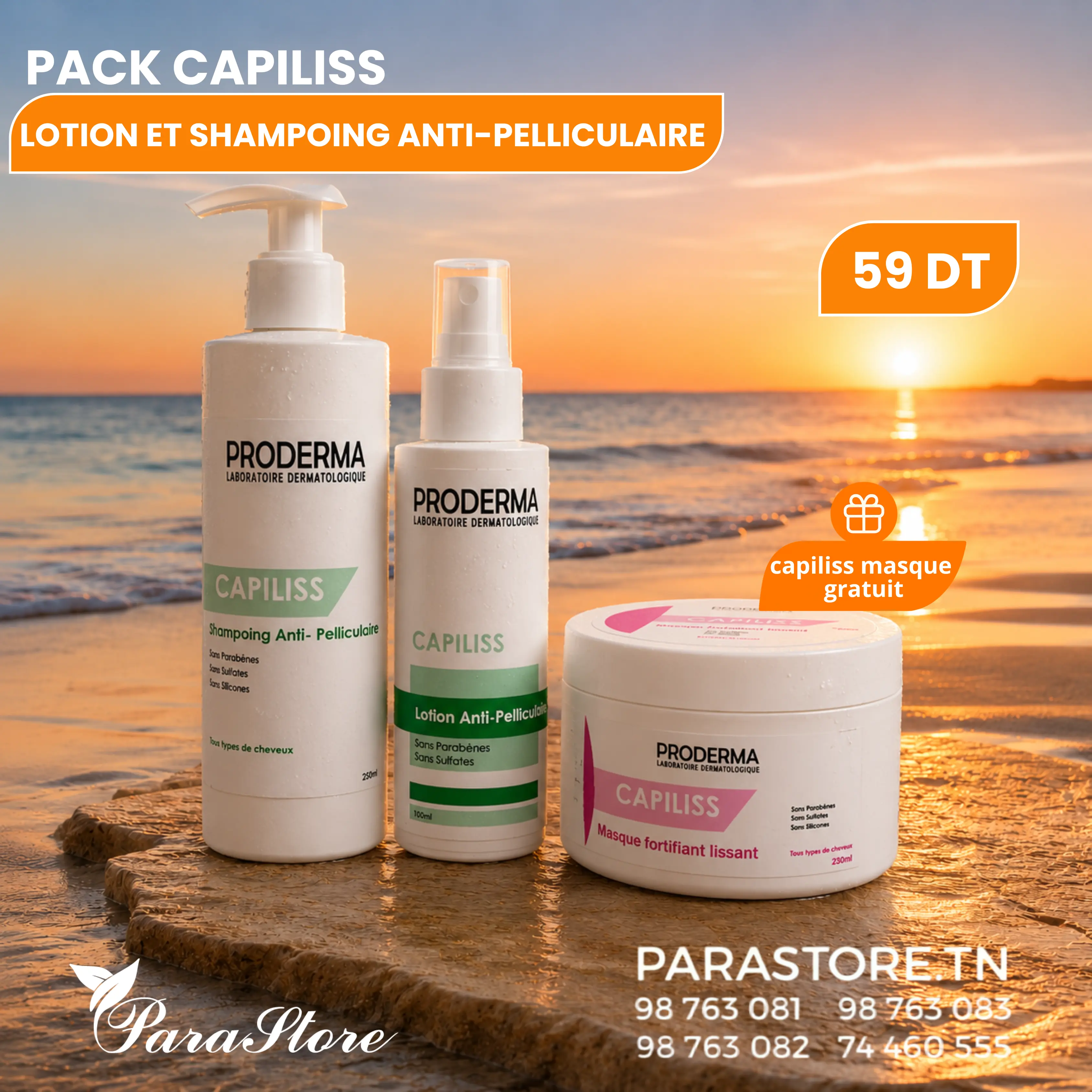 PRODERMA PACK CAPILISS ANTI-PELLICULAIRE