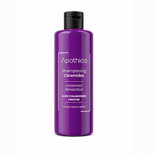 APOTHICA SHAMPOOING CERAMIDES CHEVEUX SECS ET ABIMES 400ml