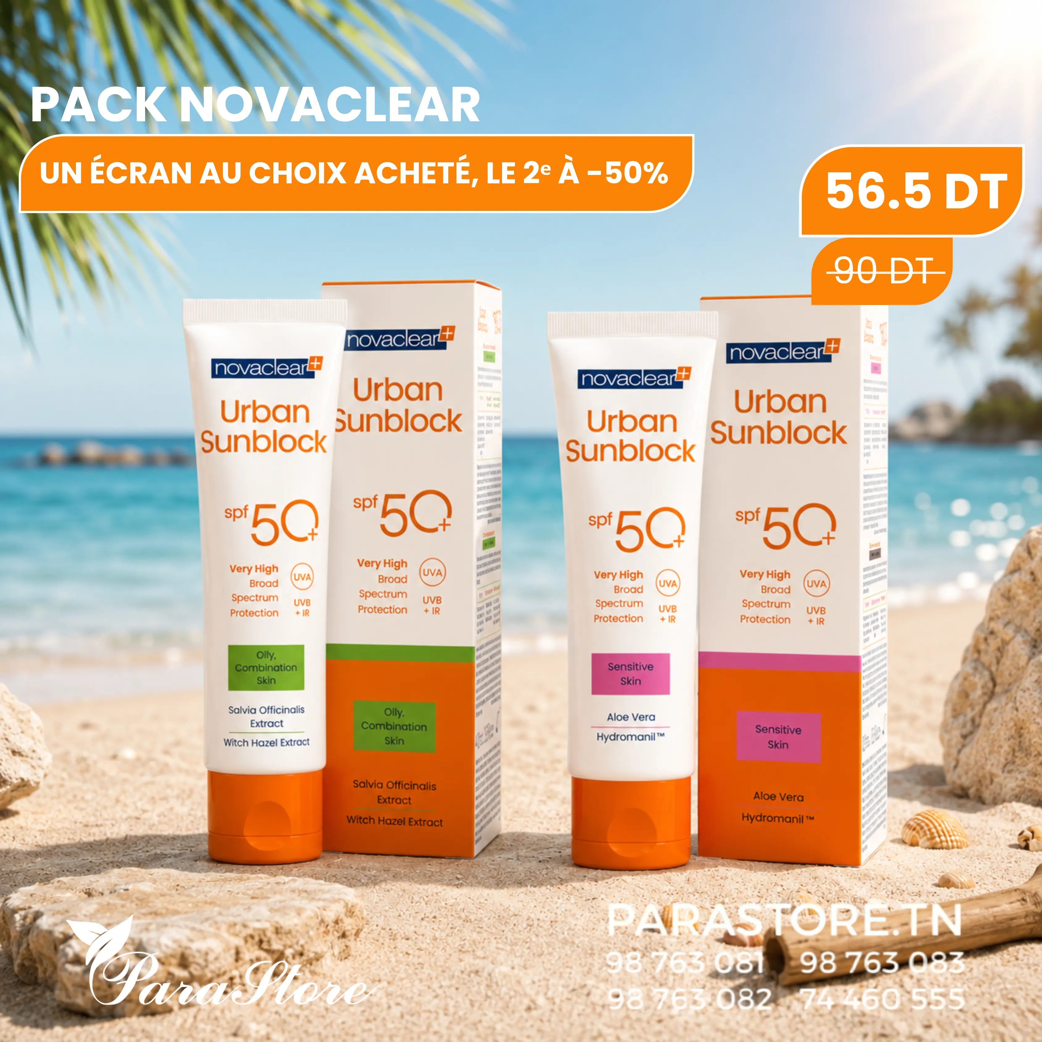 PACK NOVACLEAR UN ÉCRAN AU CHOIX ACHETÉ LE 2ᵉ À -50%