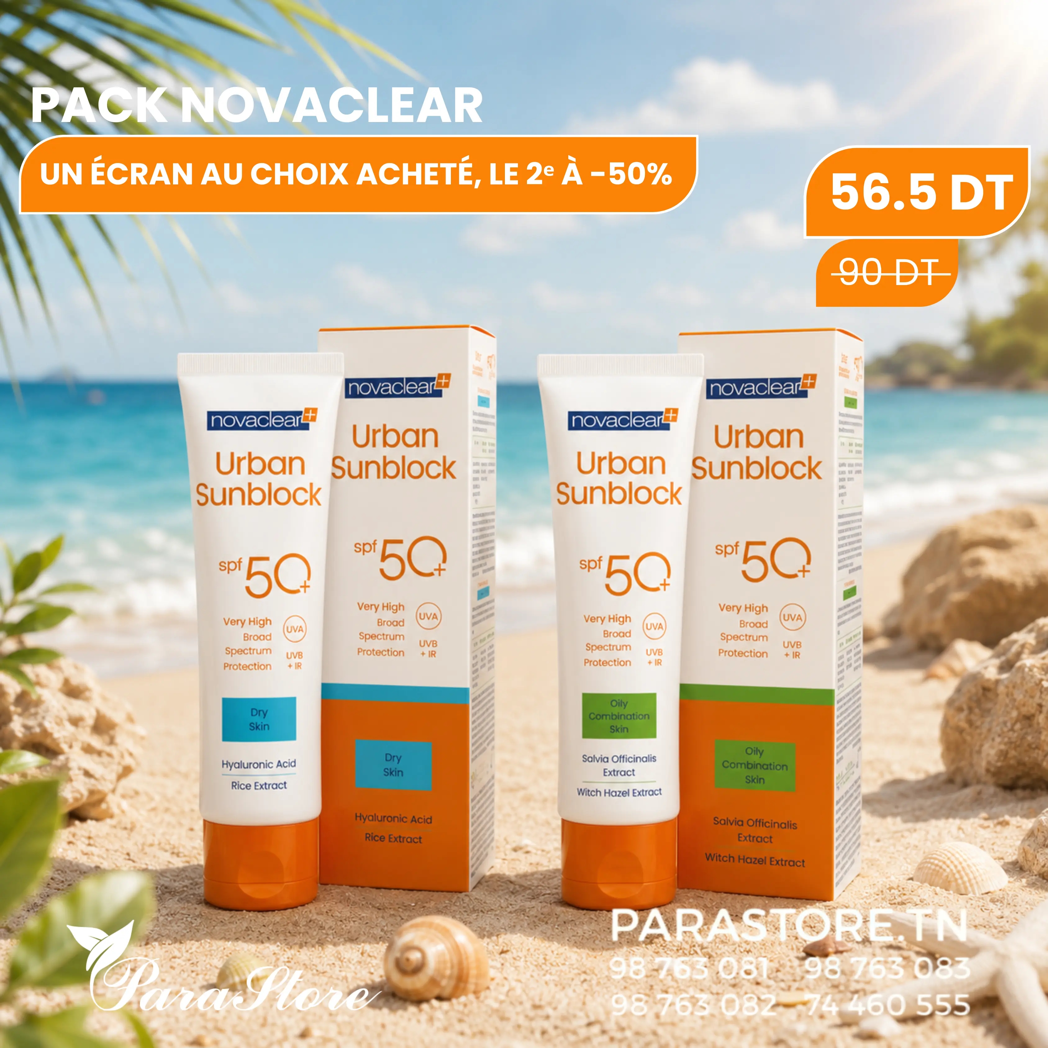 PACK NOVACLEAR 2 UN ÉCRAN AU CHOIX ACHETÉ LE 2ᵉ À -50 %