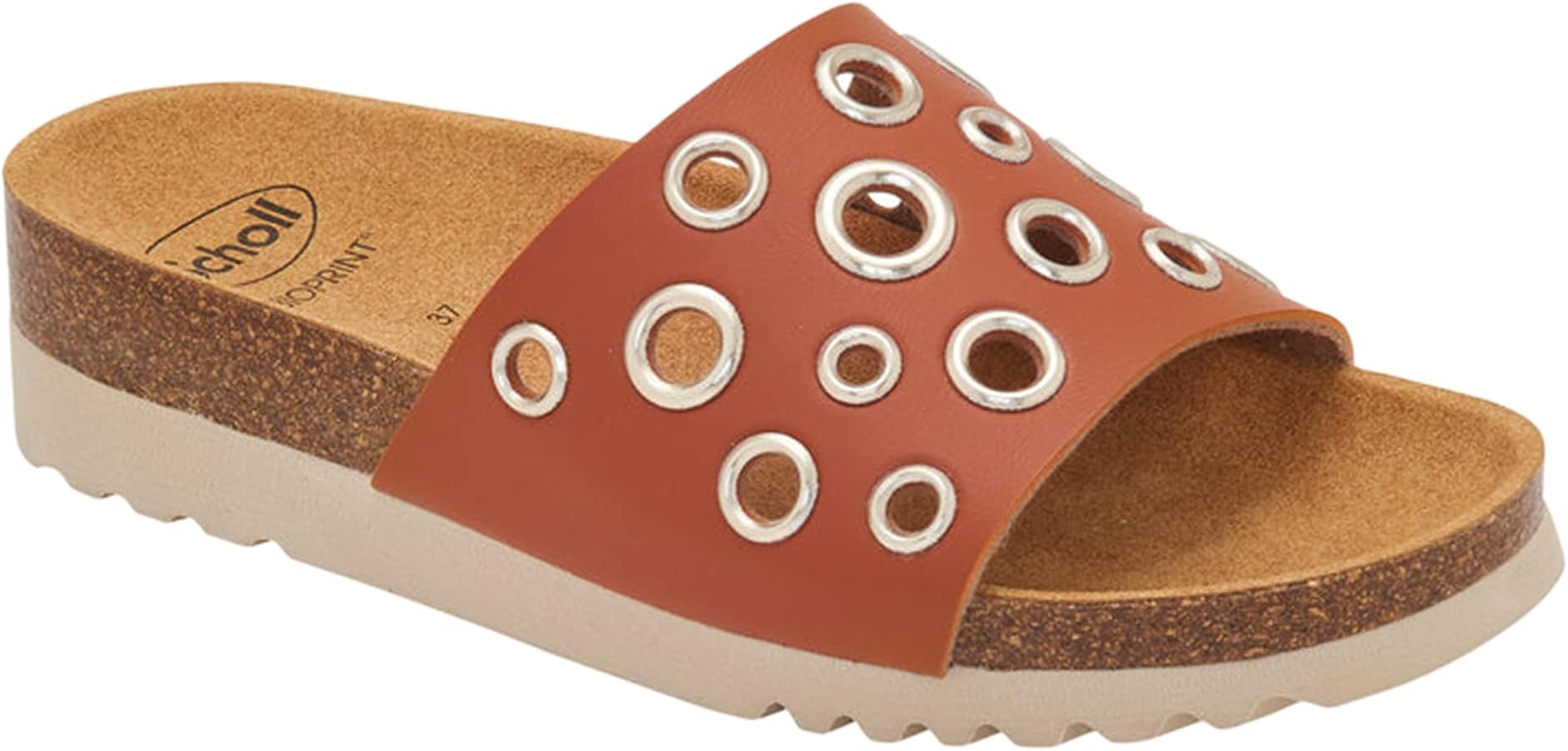 SCHOLL MAGALUF BIOPRINT COULEUR COGNAC