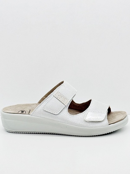 SCHOLL VARIGOTTI 2 STRAPS BLANC