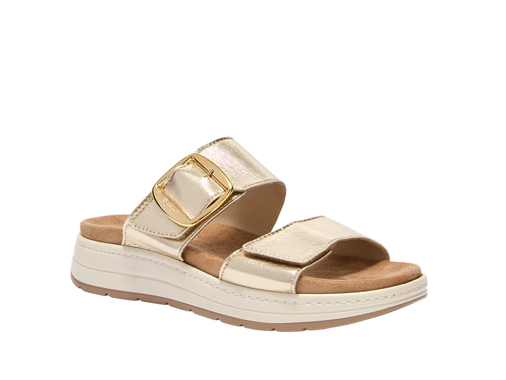 SCHOLL SCILLA 2 STRAPS OR CLAIR
