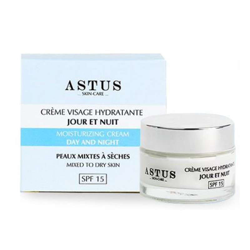 ASTUS CRÈME HYDRATANTE POUR VISAGE POUR PEAUX SÈCHES 50ML