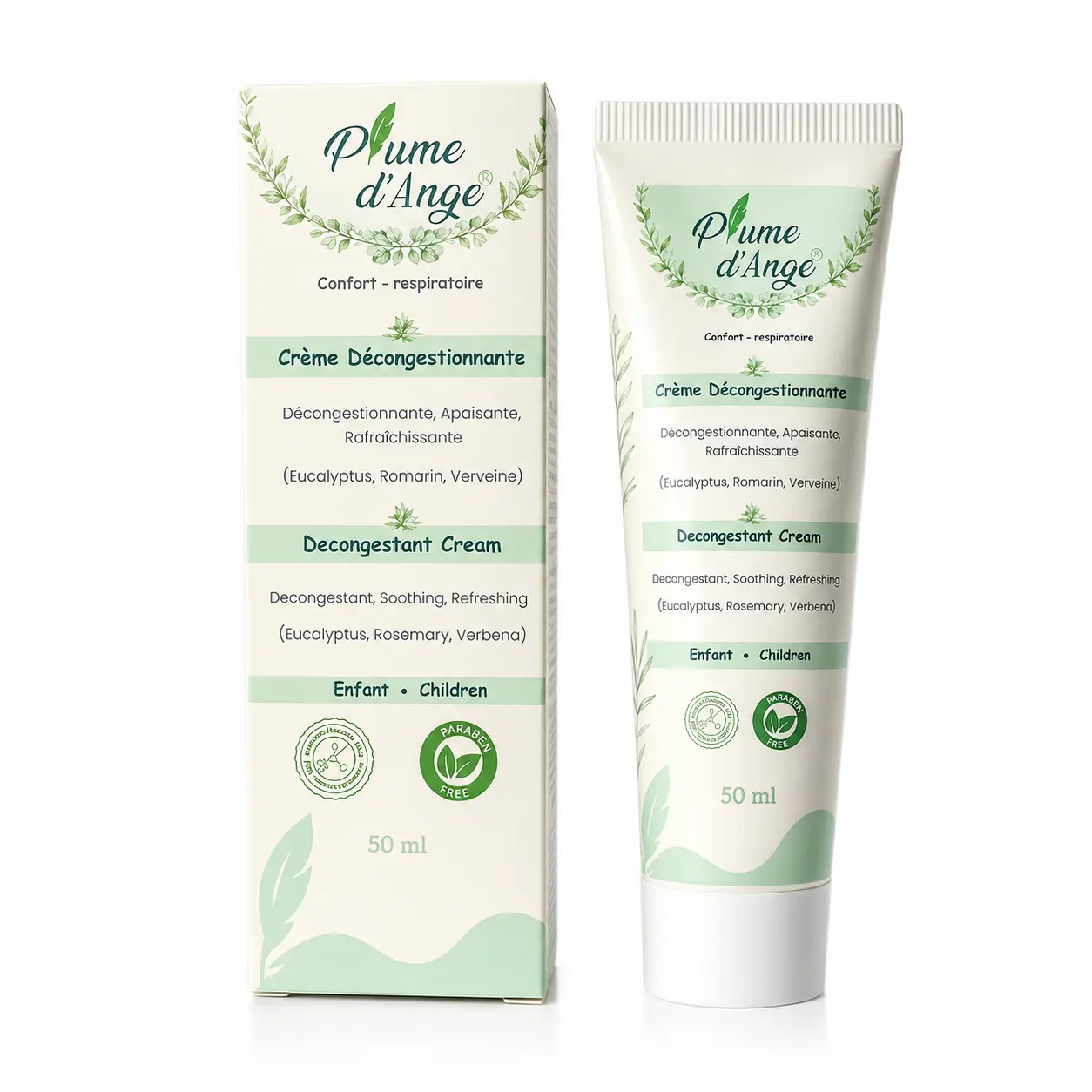 Plume D’ange Creme Decongestionnante Enfant 50 ml