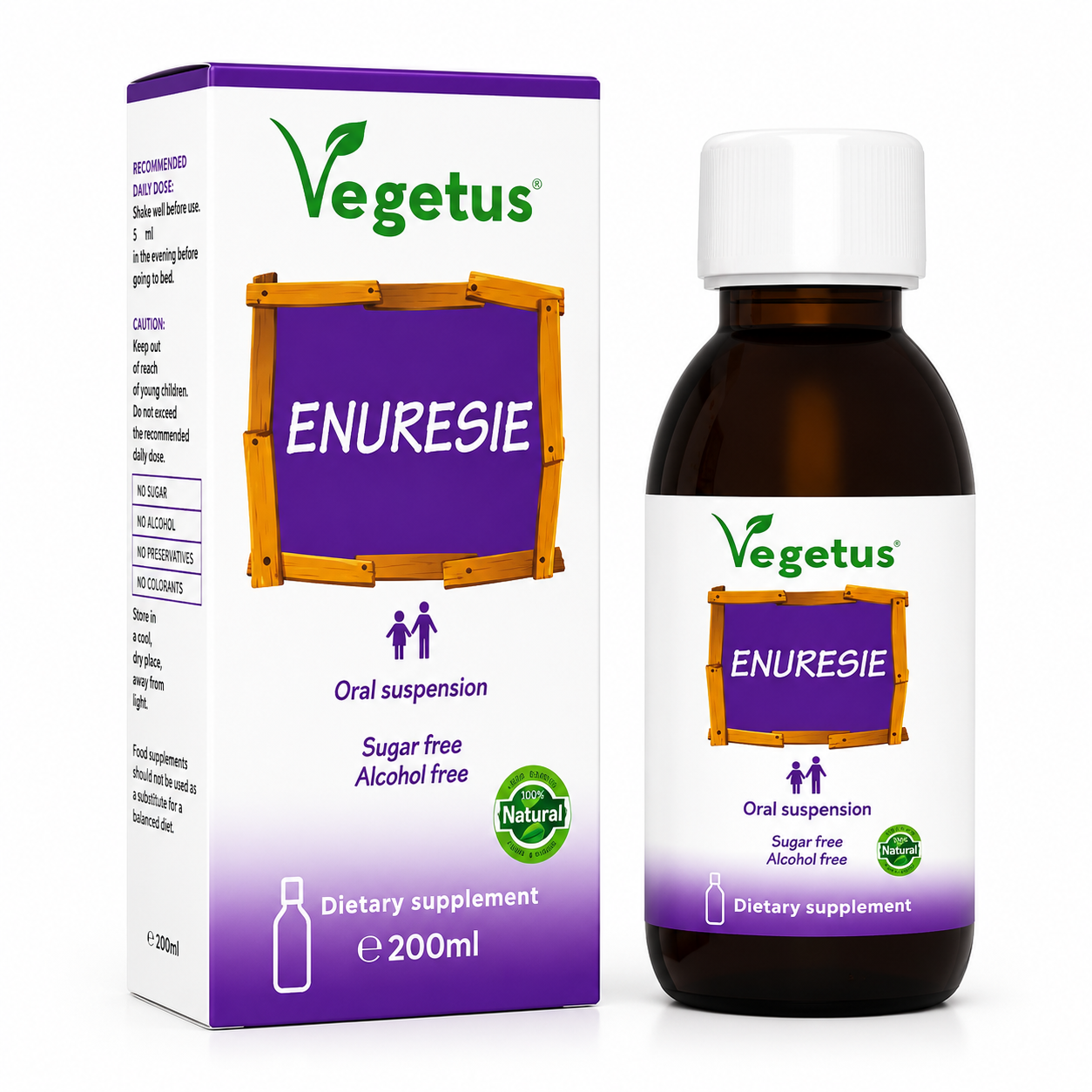 VEGETUS ENURESIE FL/200ML