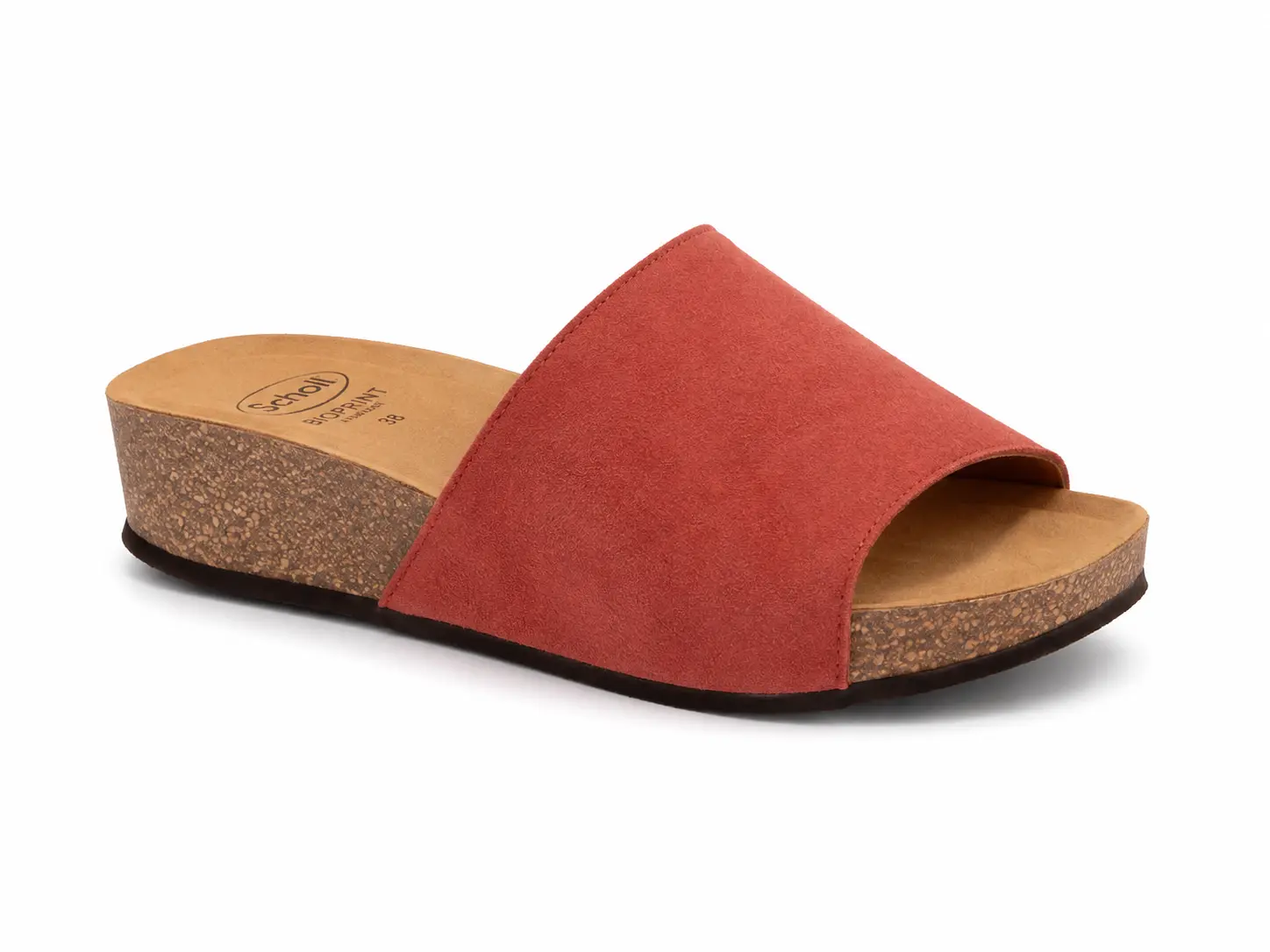 SCHOLL VEGAS MULE BRICK RED