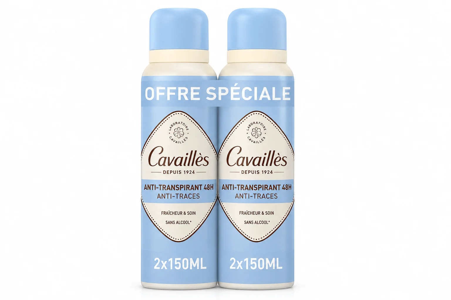 ROGE CAVAILLÈS ANTI TRACES SPRAY DUO