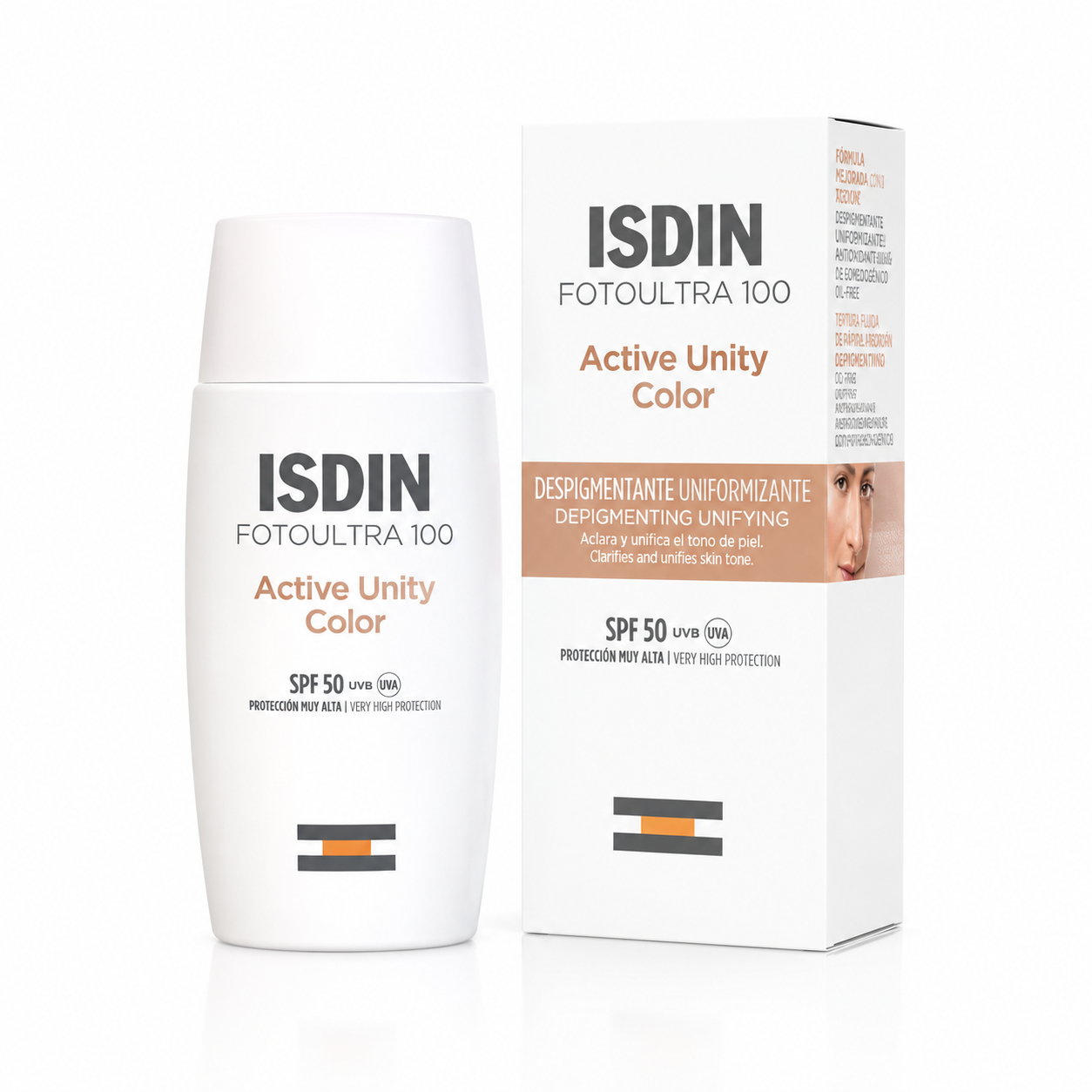 ISDIN ACTIVE UNIFY ECRAN TEINTÉ 50ML