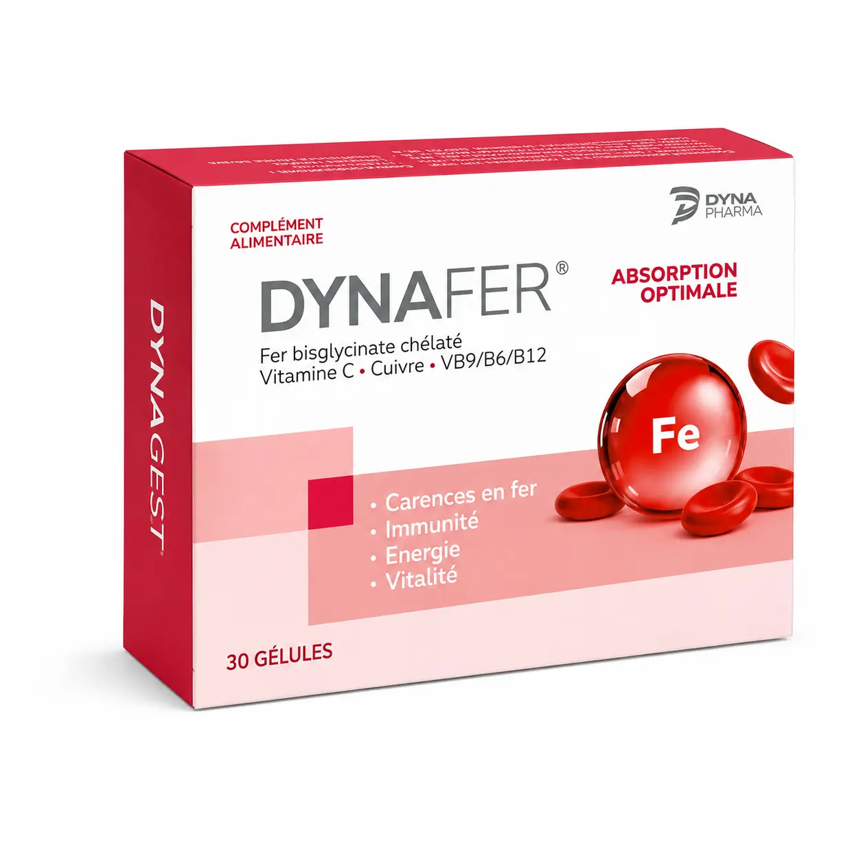 DYNAFER BT 30 GELULES