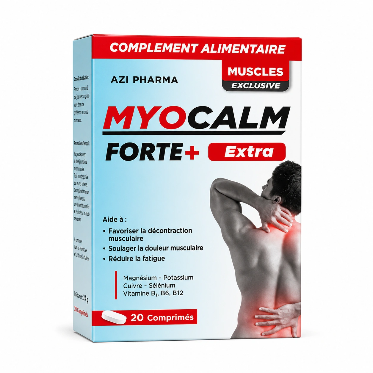 MYOCALM FORTE + EXTRA BT20