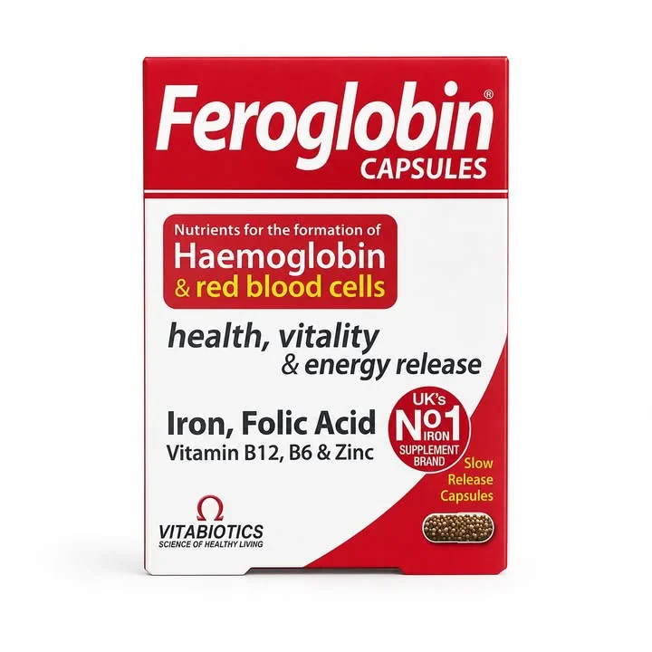 VITABIOTICS FEROGLOBIN 30 CAPSULES