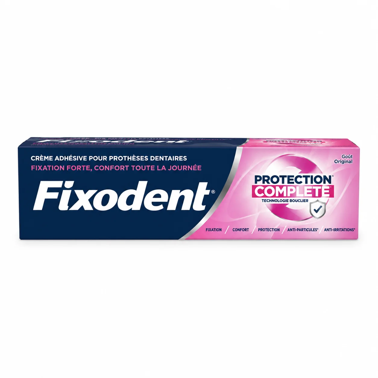 FIXODENT CREME ADHESIVE POUR PROTHESES FIXATION FORTE GOUT NEUTRE