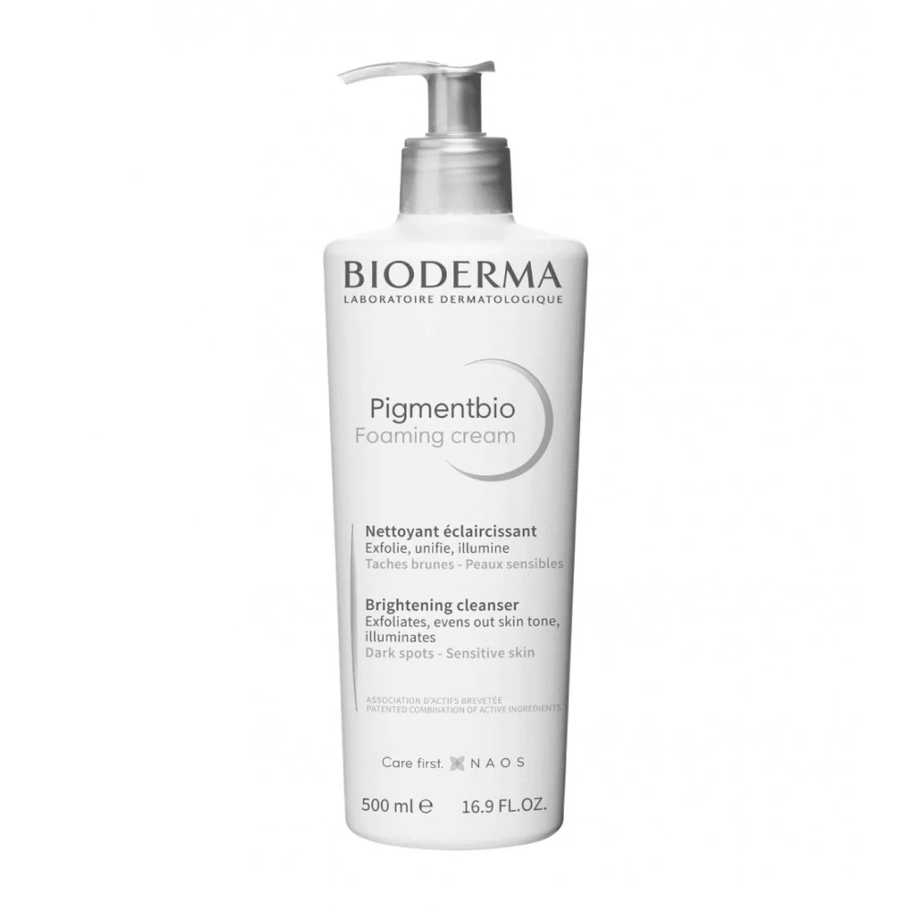 BIODERMA Pigmentbio Crème Moussante Nettoyante Eclaircissante 500ml