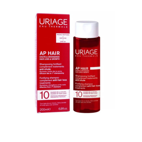 URIAGE AP HAIR SHAMPOOING FORTIFIANT COMPLEMENT TRAITEMENTS ANTI-CHUTE 200ML