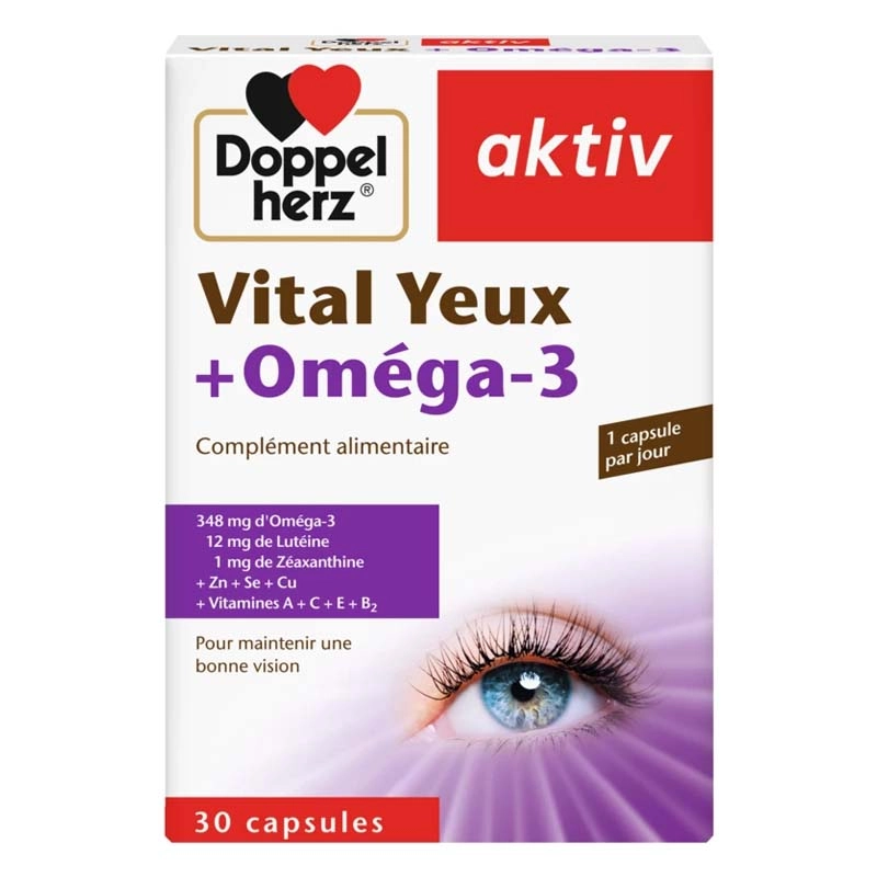 AKTIV VITAL YEUX + OMEGA BT 30
