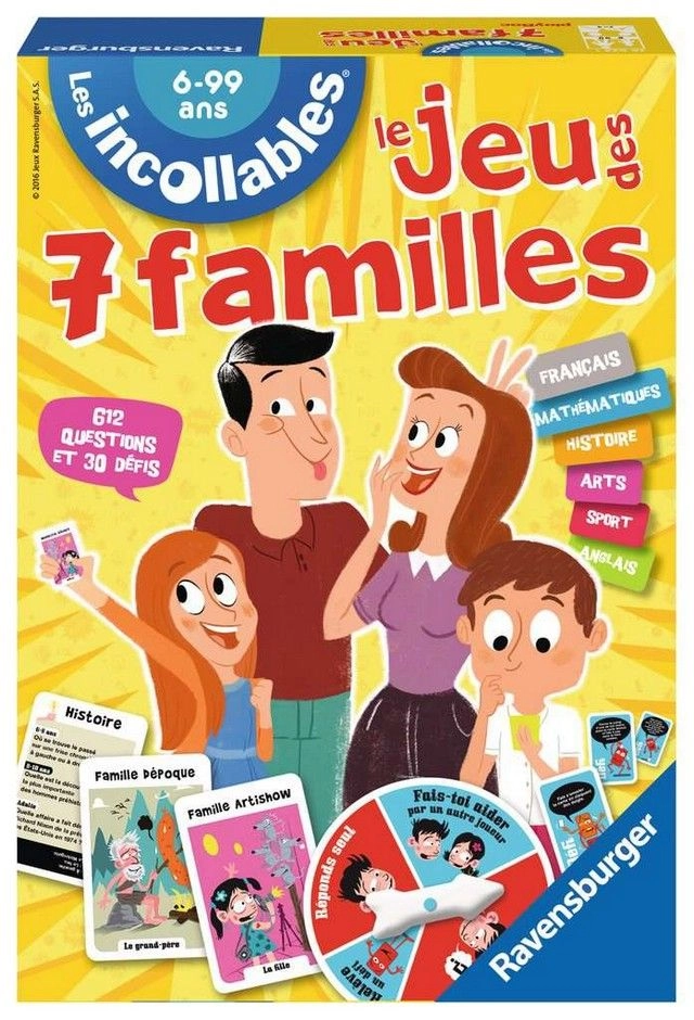 JEU DE 7 FAMILLE 26624