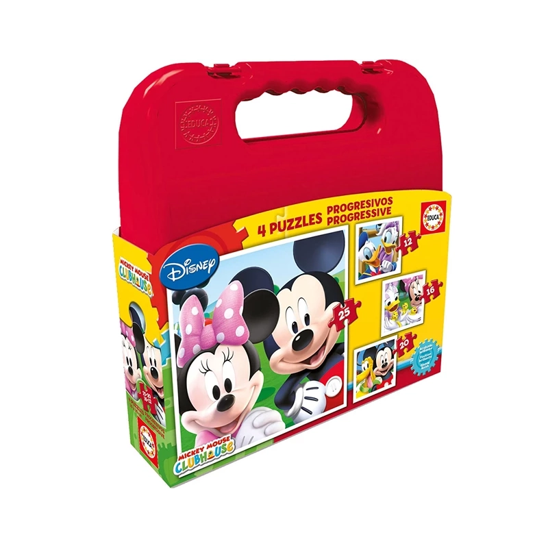 PUZZLE PROG MICKEY HOUSE 16505
