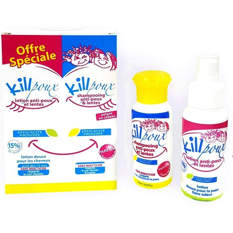 KILLPOUX COF LOTION+SHAMP 100 ML