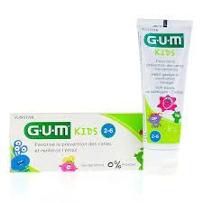 Dentifrice pour enfants - Gum Kids - gout fraise - 2-6 ans