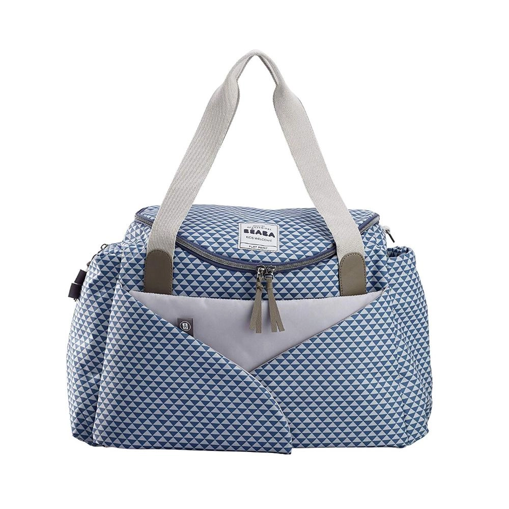 BEABA SAC SYDNEY PLAYPRINT BLUE 203