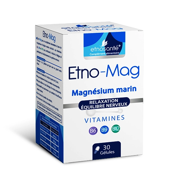 ETNO MAG MAGNÉSIUM 30 CAPSULES