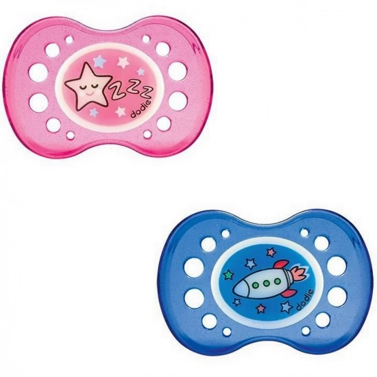 DODIE SUCETTE 6M+2SUCETTES ANATOMIQ